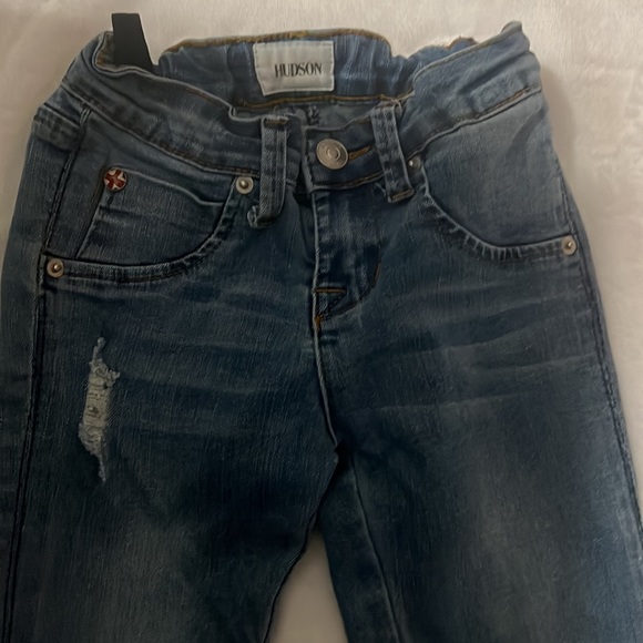 Girls Hudson Cuffed  Jeans - Picture 2 of 4